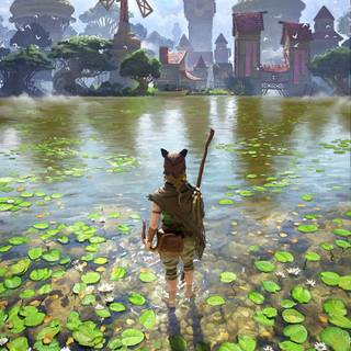 Zelda landscape wallpaper