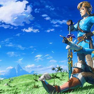 Zelda landscape wallpaper