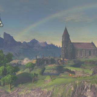 Zelda landscape wallpaper