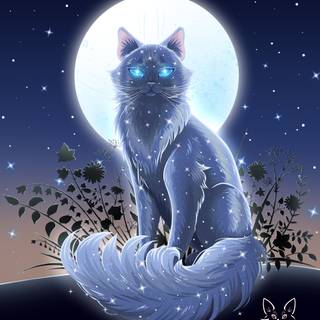 Warrior Cats Bluestar wallpaper