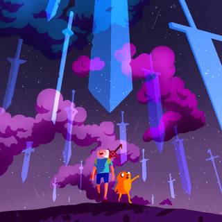 Adventure Time laptop wallpaper