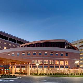 Hospital building wallpaper