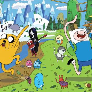 Adventure Time laptop wallpaper