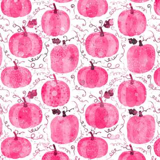 Pink pumpkin wallpaper