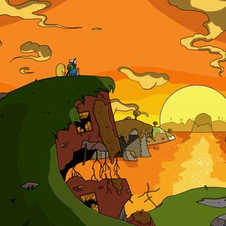 Adventure Time laptop wallpaper