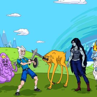 Adventure Time laptop wallpaper
