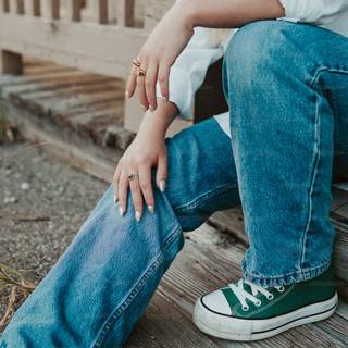 Denim jeans wallpaper