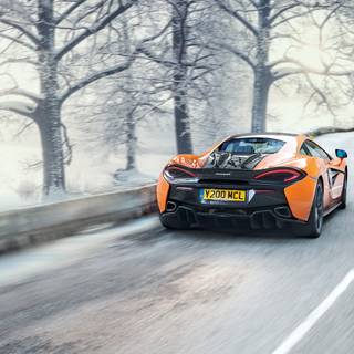 Winter super cars wallpaper