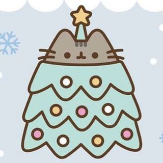 Kawaii winter desktop wallpaper