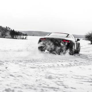 Winter super cars wallpaper