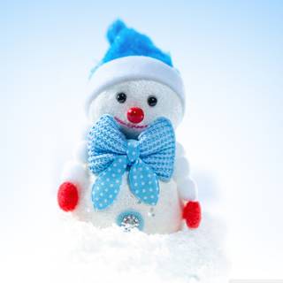 Cute winter iPad wallpaper