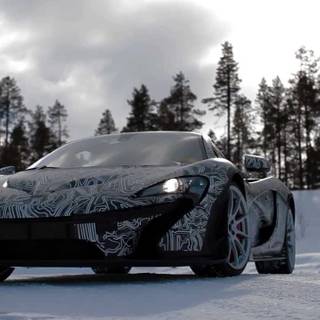 Winter super cars wallpaper