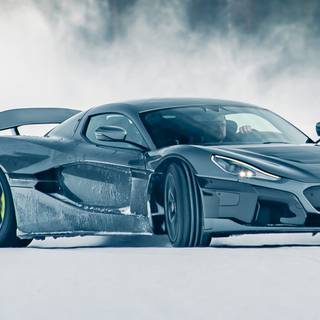 Winter super cars wallpaper
