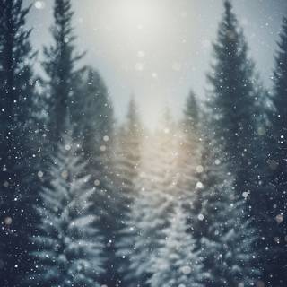 Christmas winter phone wallpaper