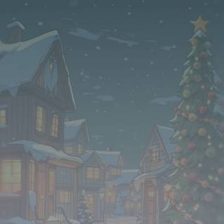 Christmas winter phone wallpaper