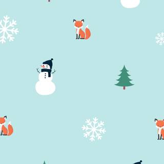 Christmas winter phone wallpaper