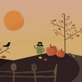 Laptop Thanksgiving wallpaper