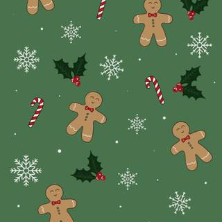 Christmas doodle wallpaper