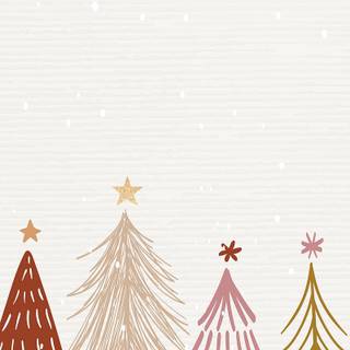 Christmas doodle wallpaper