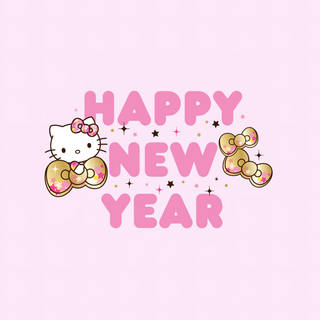 Cartoon Happy New Year wallpaper