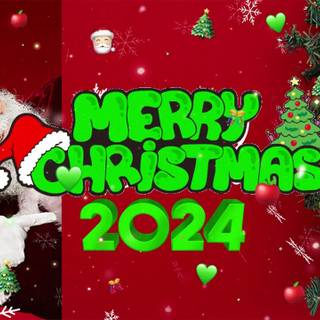 2024 Christmas wallpaper