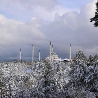 Instanbul winter wallpaper