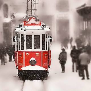 Instanbul winter wallpaper