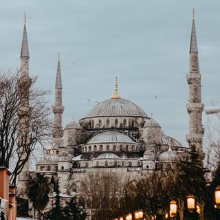 Instanbul winter wallpaper