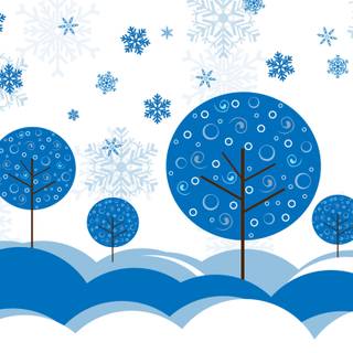 Winter art PC wallpaper