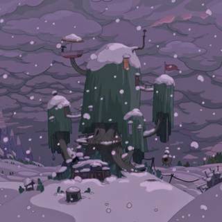 Winter art PC wallpaper