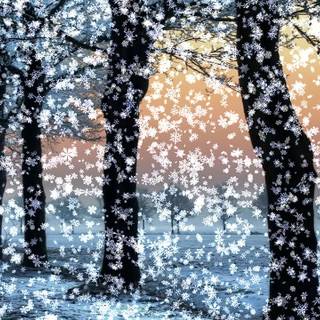 Winter art PC wallpaper