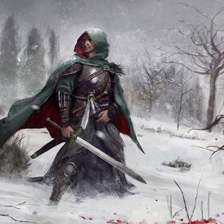 Winter art PC wallpaper