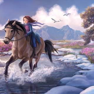 Winter art PC wallpaper