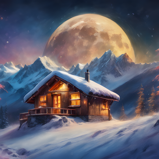 Winter art PC wallpaper