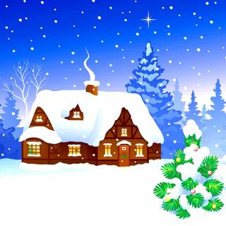 Winter art PC wallpaper