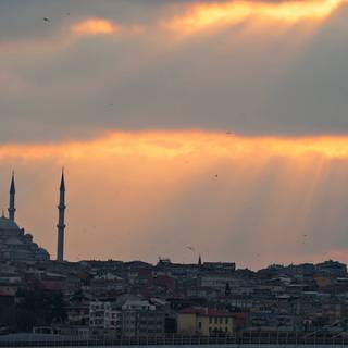 Instanbul winter wallpaper