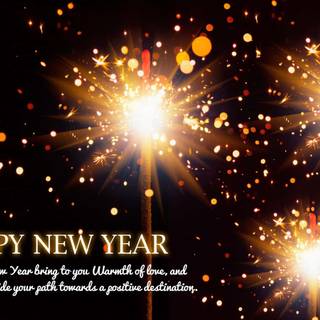 New Year messages wallpaper