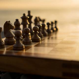 Chess players wallpaper