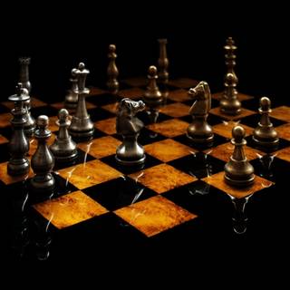 Chess players wallpaper