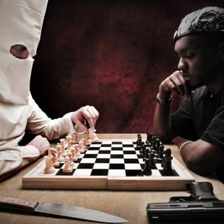 Chess players wallpaper