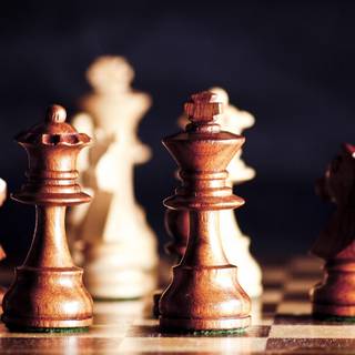 Chess players wallpaper