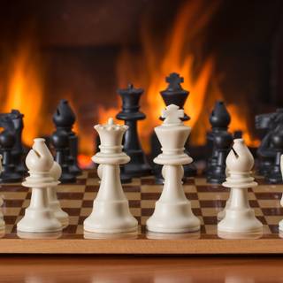 Chess players wallpaper