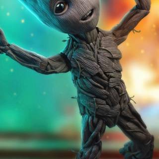 Groot 4k phone wallpaper
