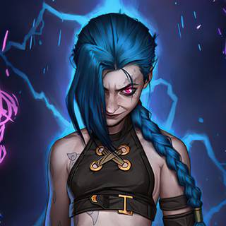 Jinx Arcane 4k wallpaper