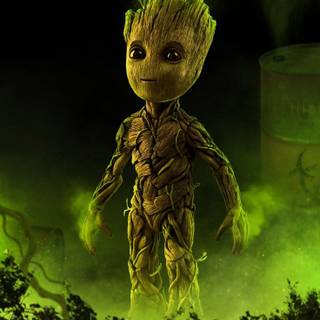 Groot 4k phone wallpaper