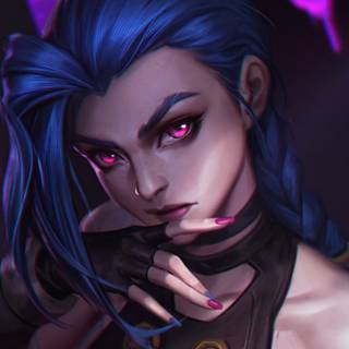 Jinx Arcane 4k wallpaper