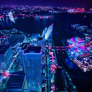 4k Japan night wallpaper