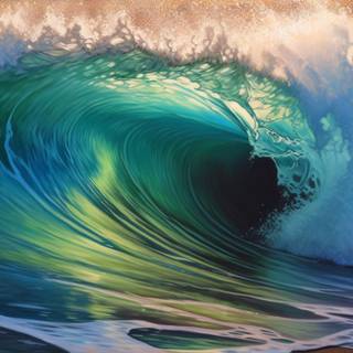 Tsunami 4k wallpaper