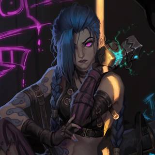 Jinx Arcane 4k wallpaper