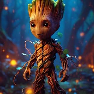 Groot 4k phone wallpaper
